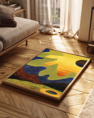 Sun Abstract Poster Tablosu