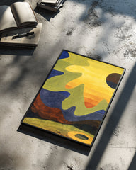 Sun Abstract Poster Tablosu