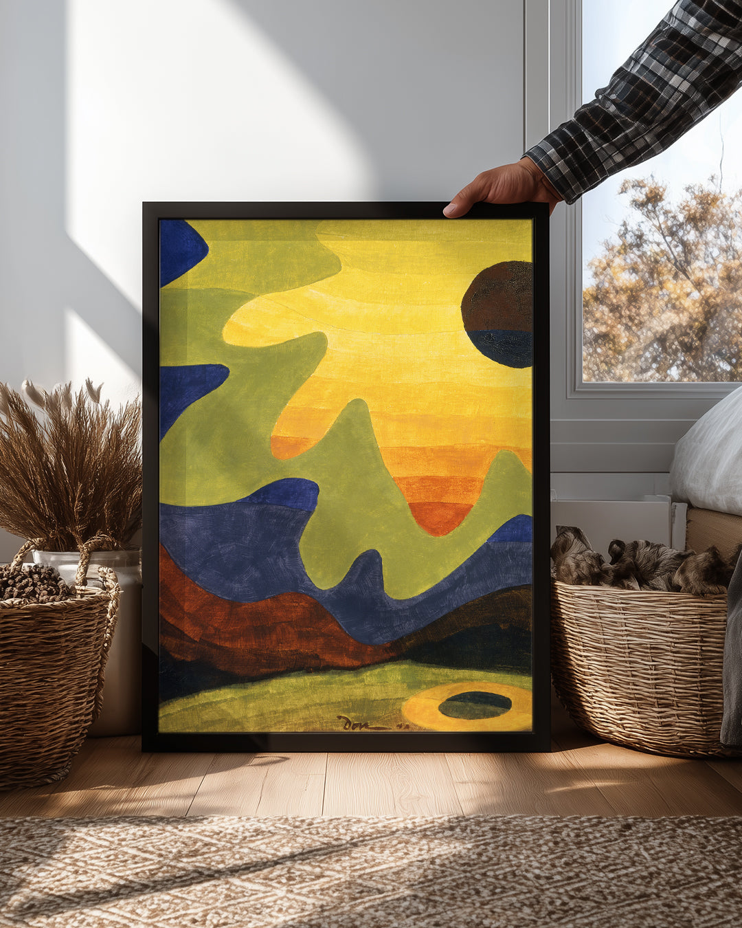 Sun Abstract Poster Tablosu