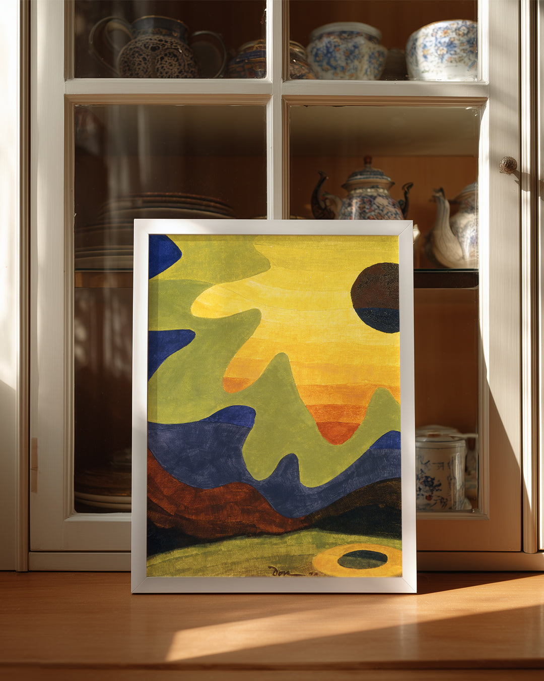 Sun Abstract Poster Tablosu
