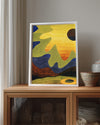 Sun Abstract Poster Tablosu