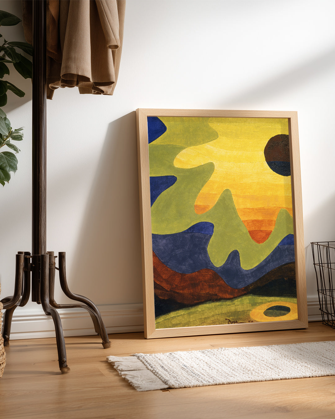 Sun Abstract Poster Tablosu