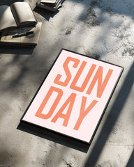 Sunday Poster Tablosu