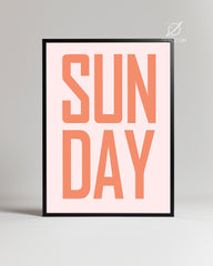 Sunday Poster Tablosu