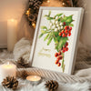 Sunrise Snowman View Poster Tablosu