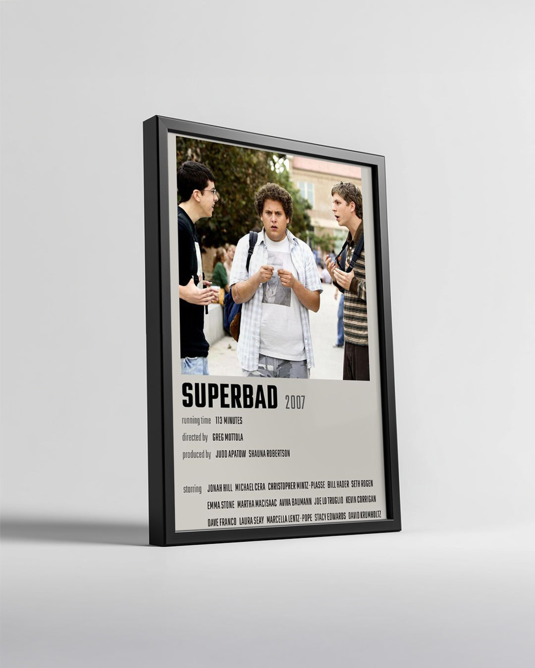Superbad Poster Tablosu