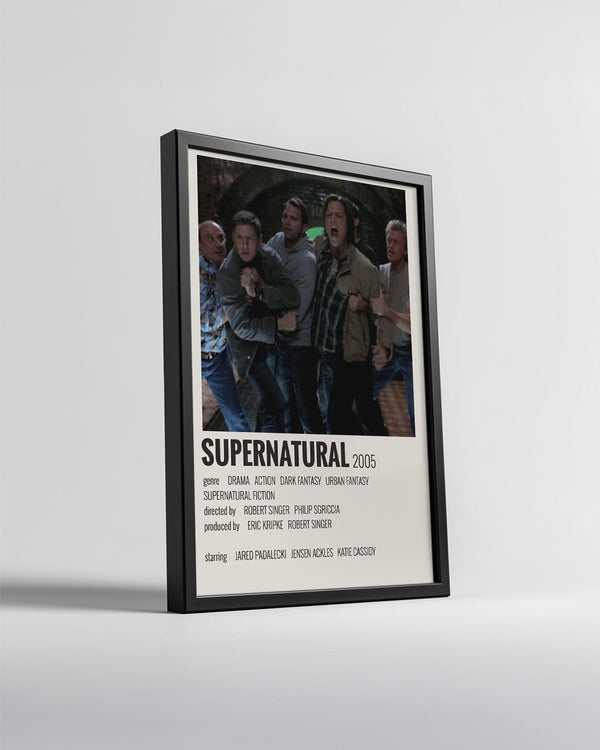 Supernatural Poster Tablosu