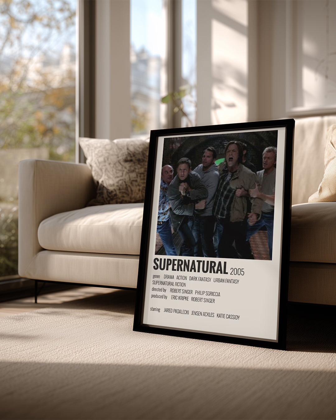 Supernatural Poster Tablosu