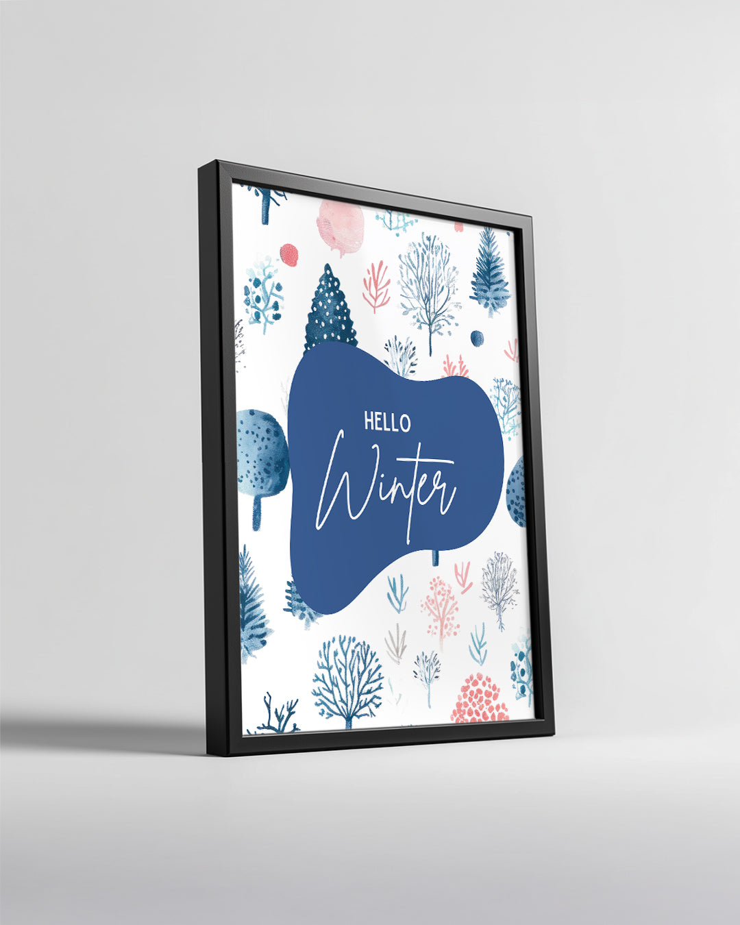 Surreal Winter Sky Poster Tablosu