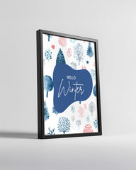 Surreal Winter Sky Poster Tablosu