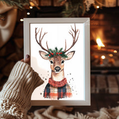 Swan Frozen Lake Poster Tablosu