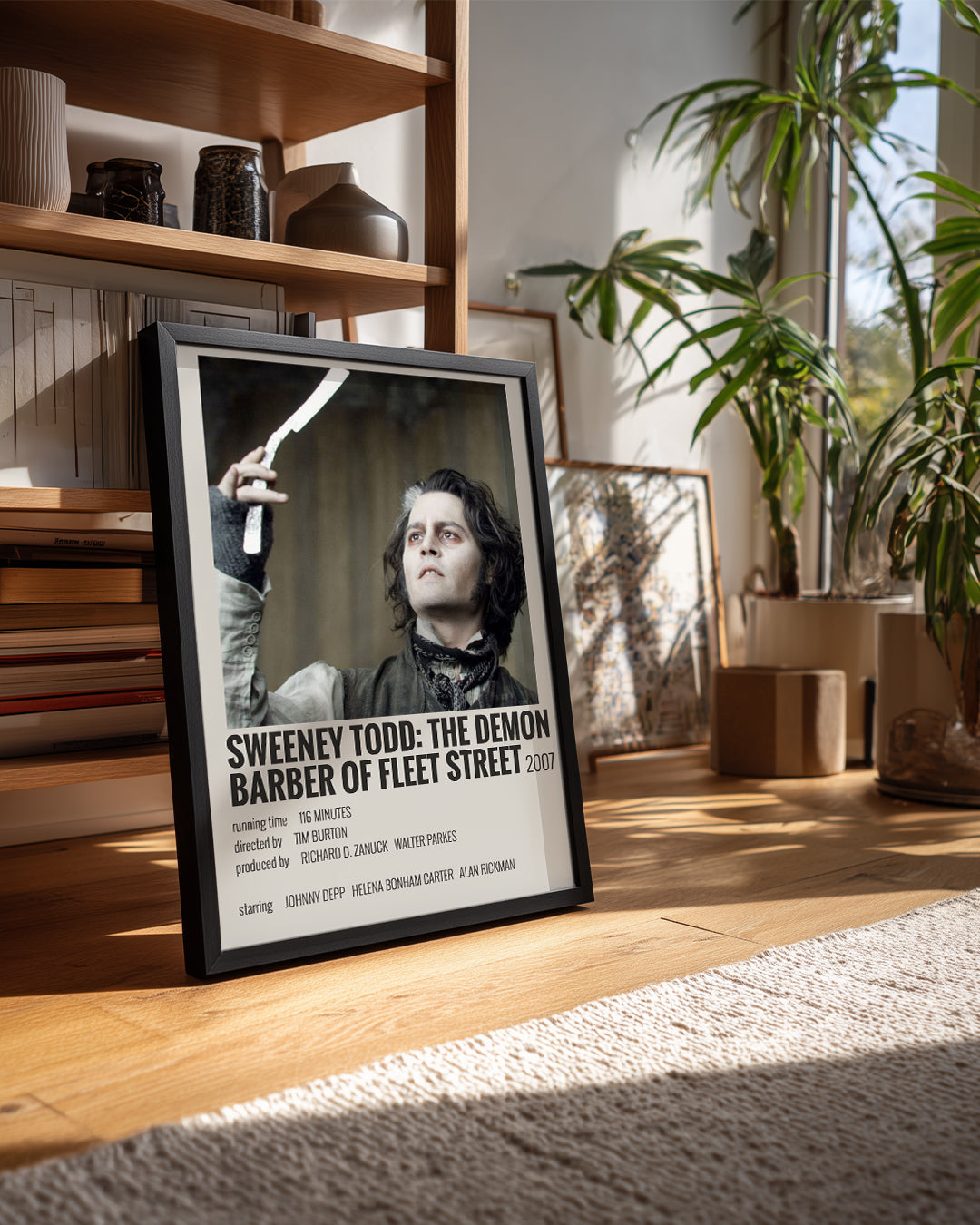 Sweeney Todd The Demon Barber Of Fleet Street Poster Tablosu
