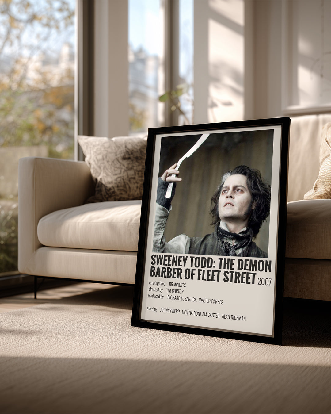 Sweeney Todd The Demon Barber Of Fleet Street Poster Tablosu