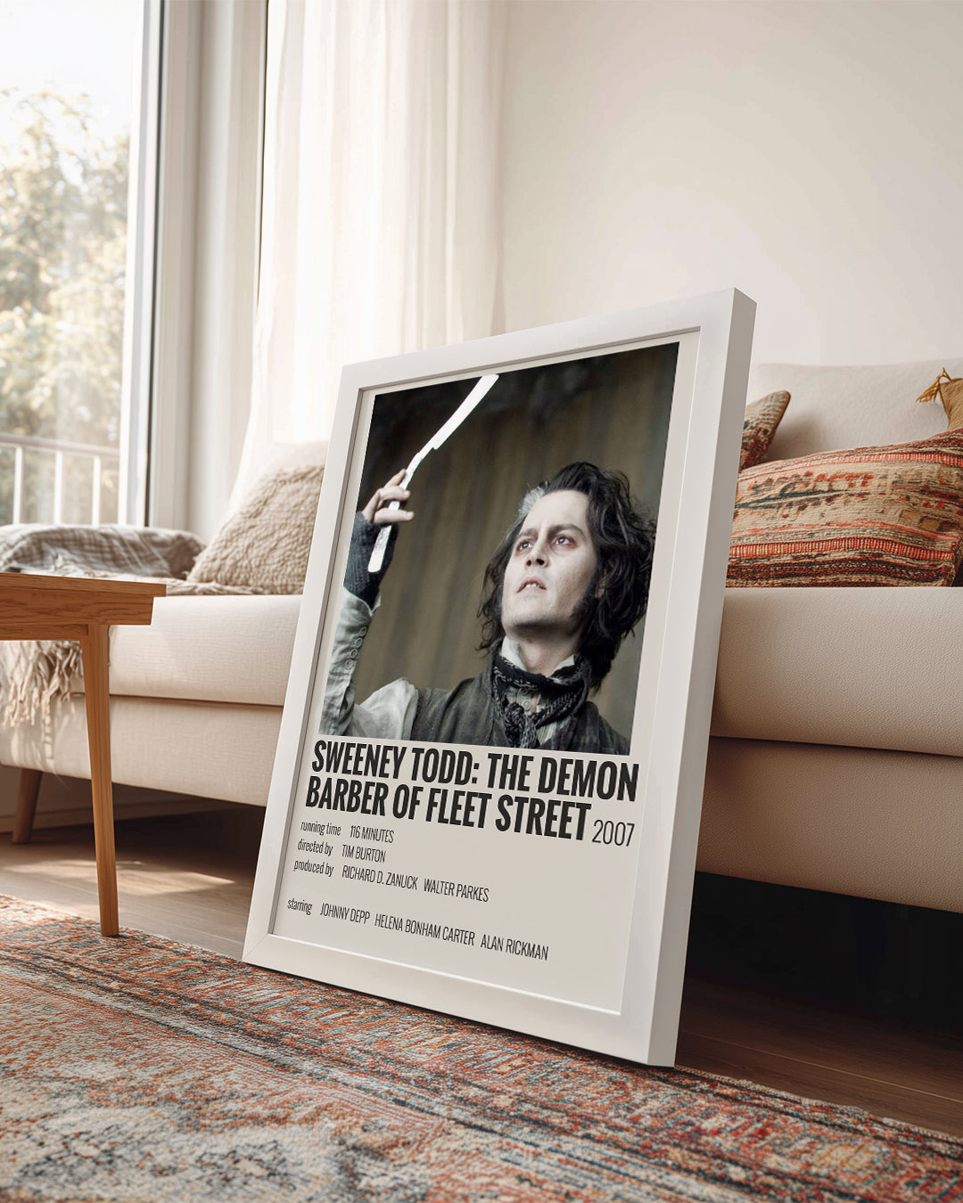Sweeney Todd The Demon Barber Of Fleet Street Poster Tablosu
