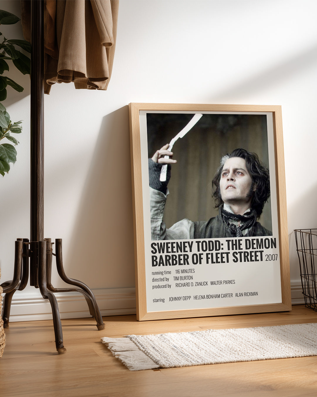Sweeney Todd The Demon Barber Of Fleet Street Poster Tablosu