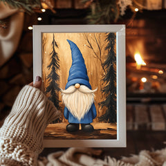 Tabby Cat Holiday Poster Tablosu