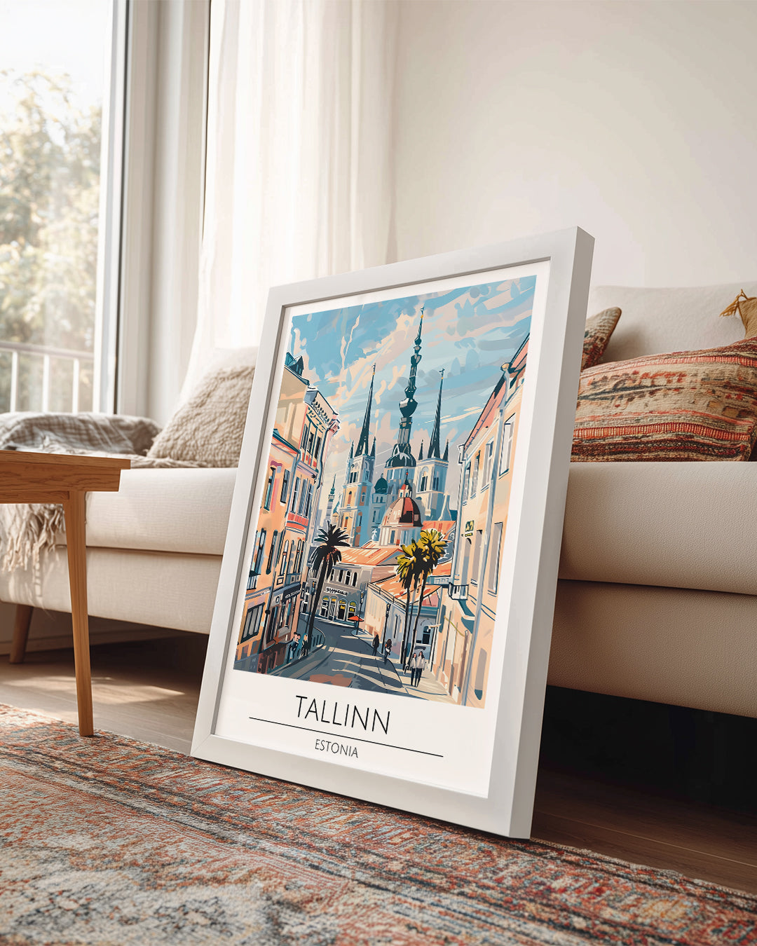 Tallinn Estonya Poster Tablosu