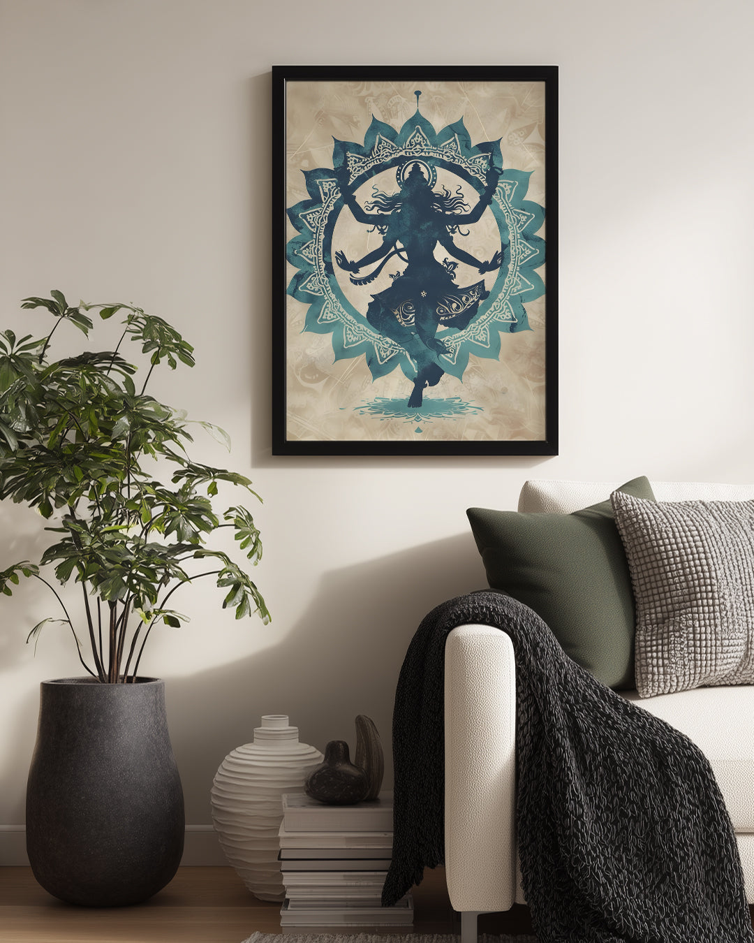 Tanrıça Dansı - Spiritüel Akışın Simgesi Poster Tablosu
