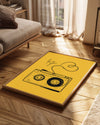 Tape Heart Poster Tablosu