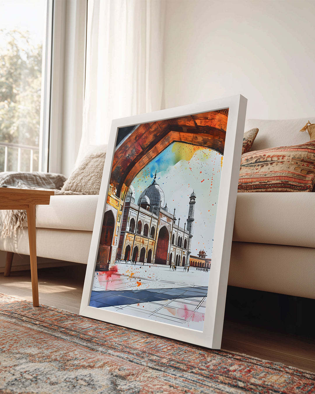 Tarihi Yapı Görselliği - Muhteşem Mimari Detaylar Poster Tablosu
