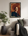 Tarihin Akışını Değiştiren Lider – Retro Atatürk Poster Tablosu