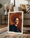 Tarihin Akışını Değiştiren Lider – Retro Atatürk Poster Tablosu