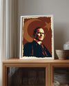 Tarihin Akışını Değiştiren Lider – Retro Atatürk Poster Tablosu