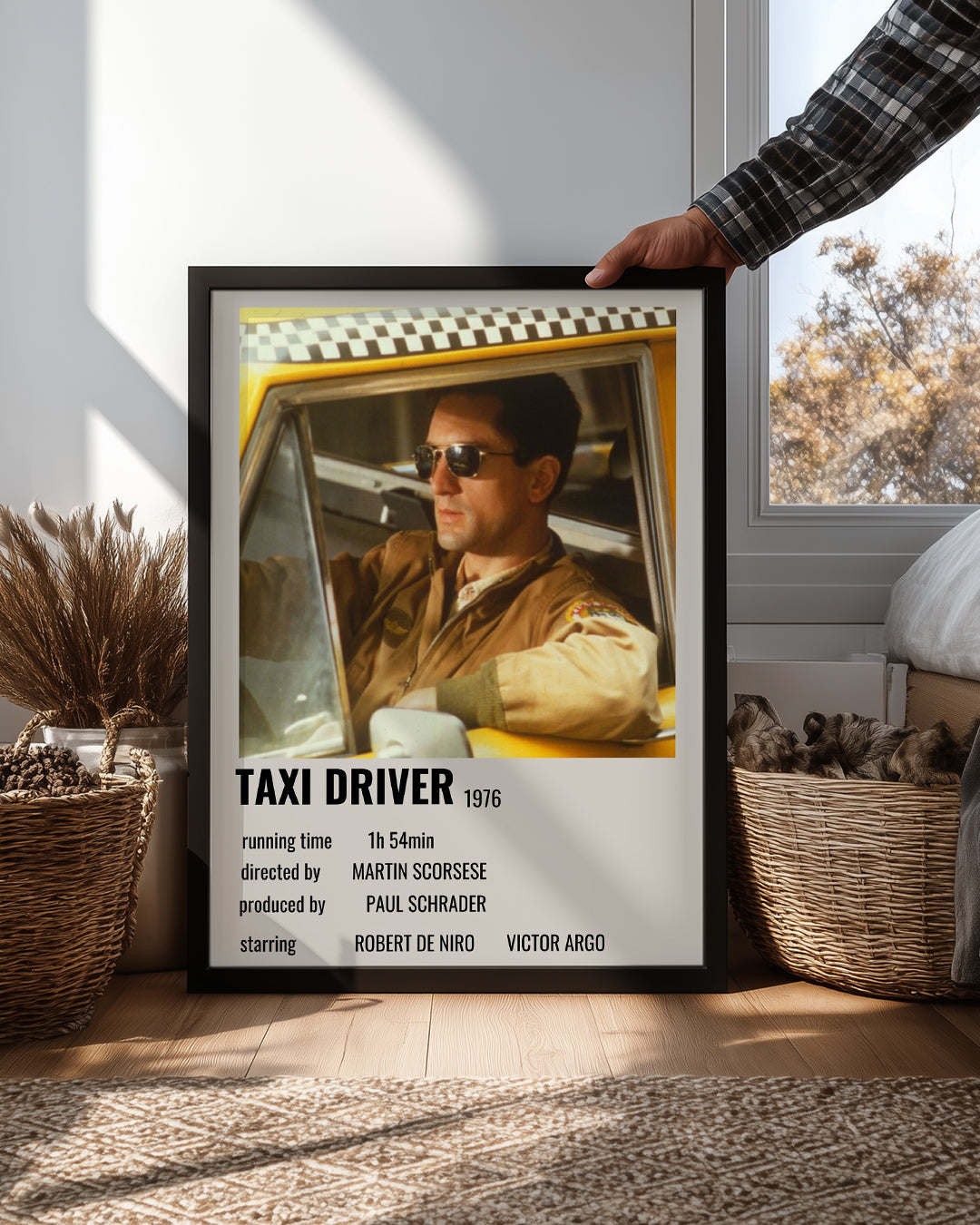 Taxi Driver Poster Tablosu