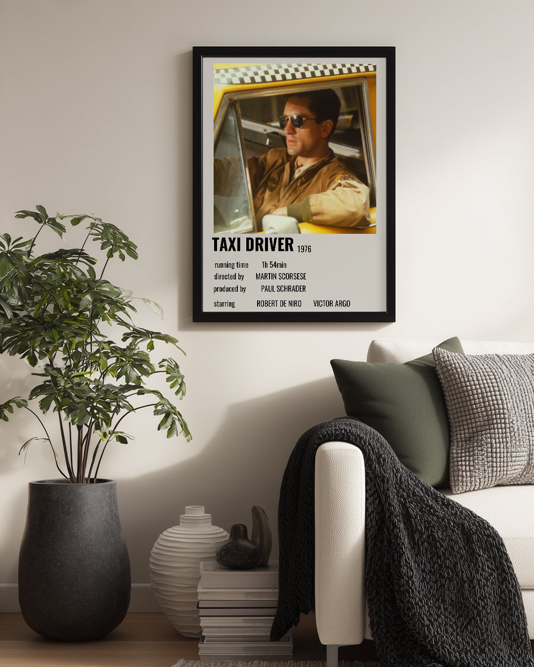 Taxi Driver Poster Tablosu