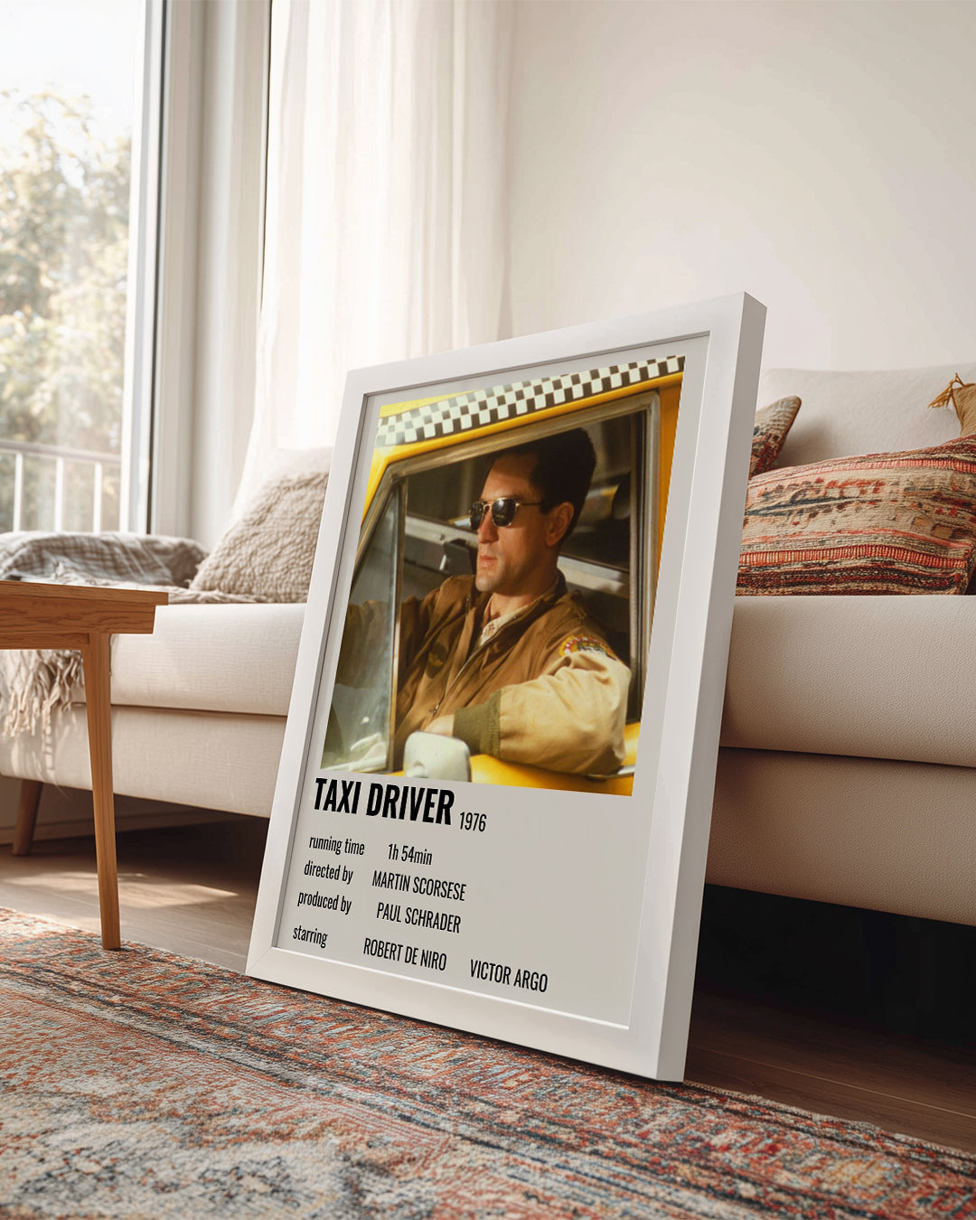 Taxi Driver Poster Tablosu