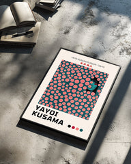 Teal Pink Poster Tablosu