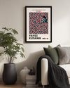 Teal Pink Poster Tablosu
