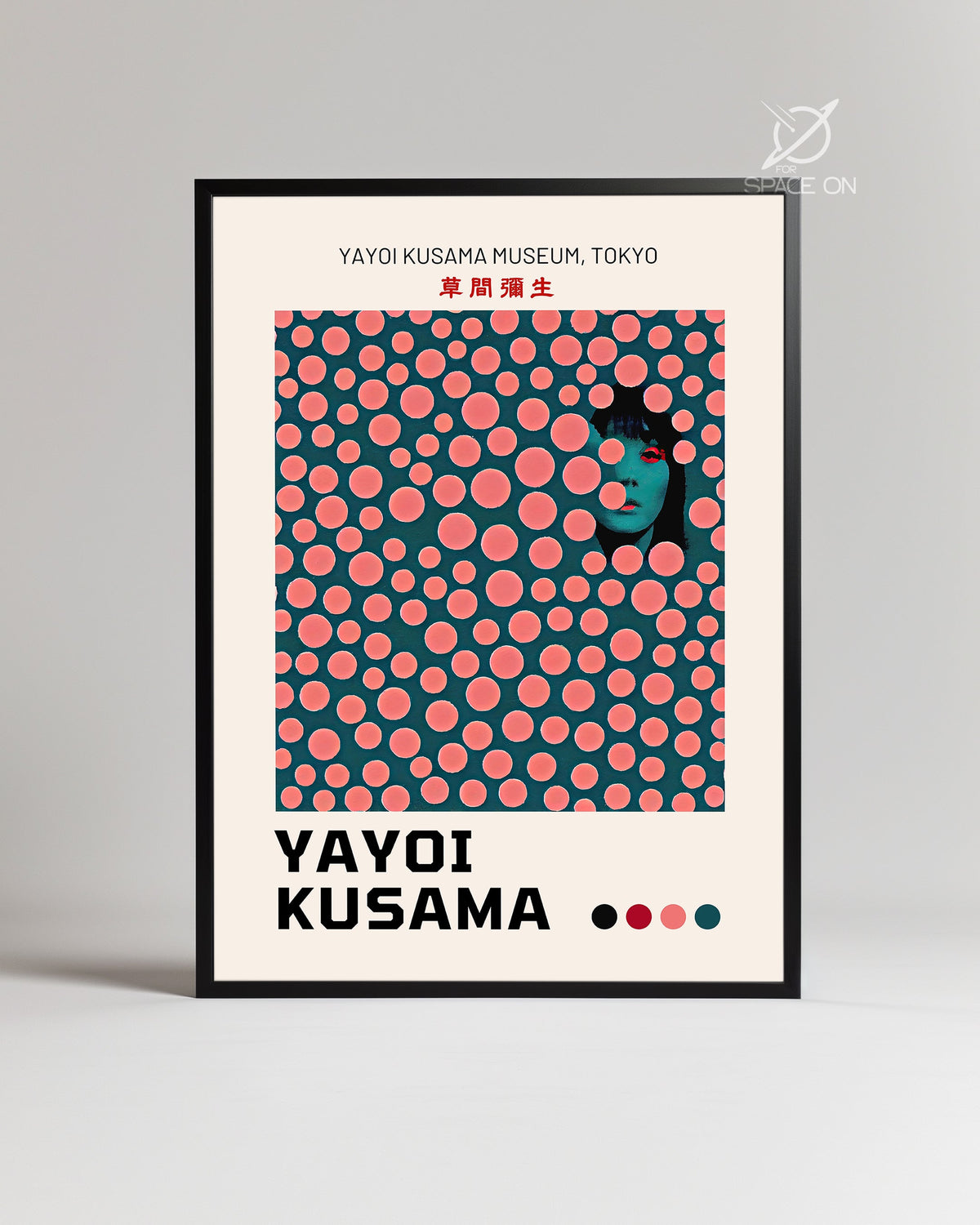 Teal Pink Poster Tablosu