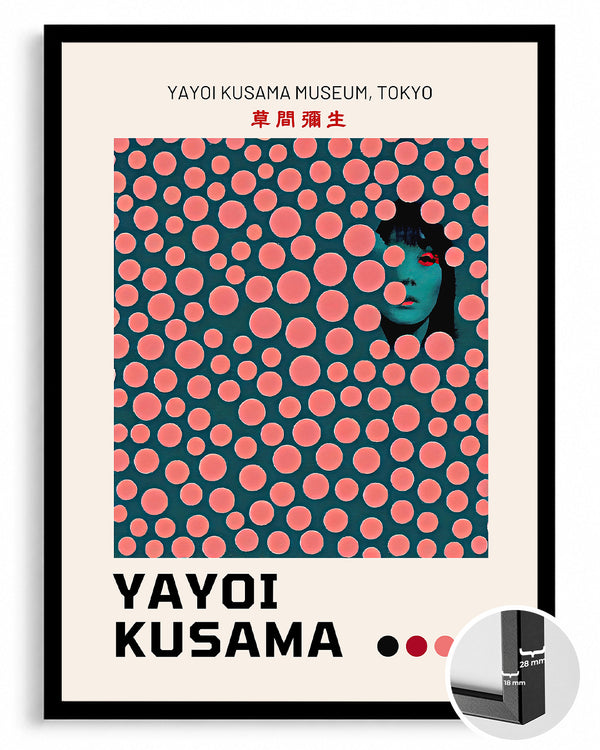 Teal Pink Poster Tablosu