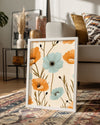Teal Poppy Poster Tablosu
