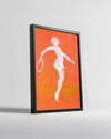 Tennis Glow Poster Tablosu