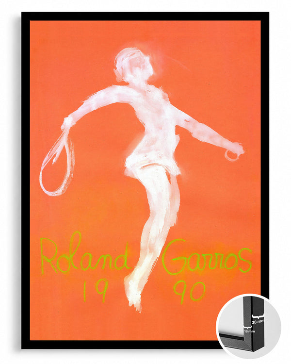 Tennis Glow Poster Tablosu