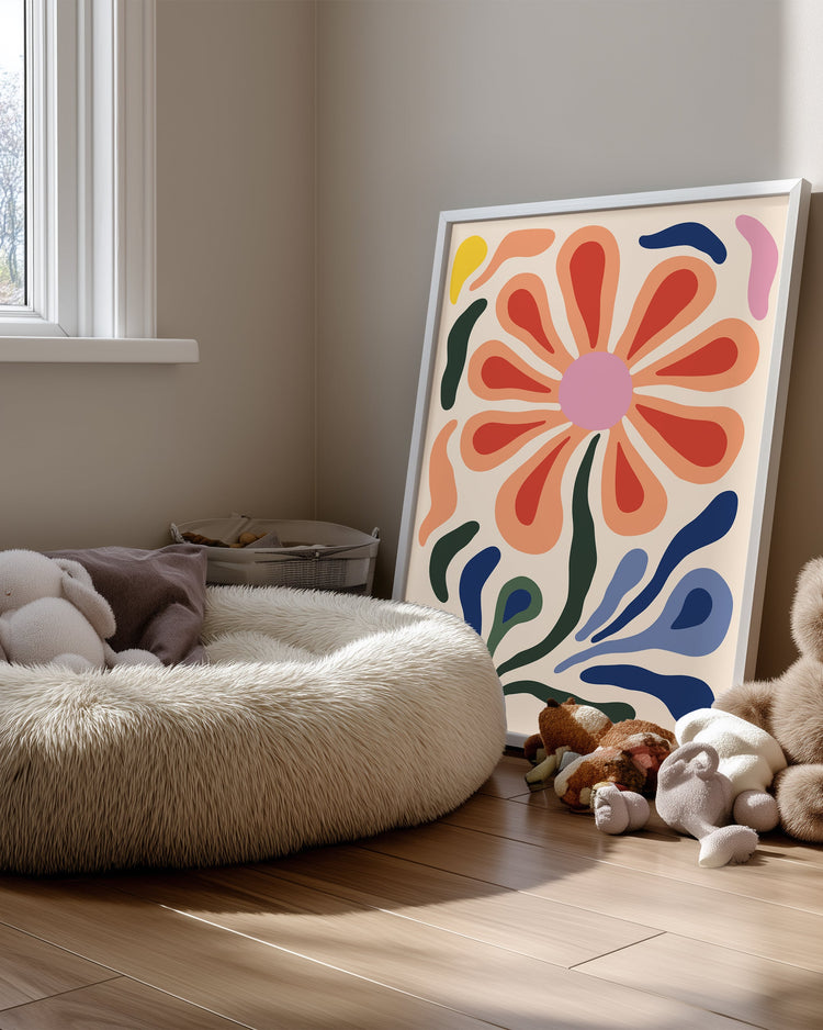 Terracotta Pop Poster Tablosu