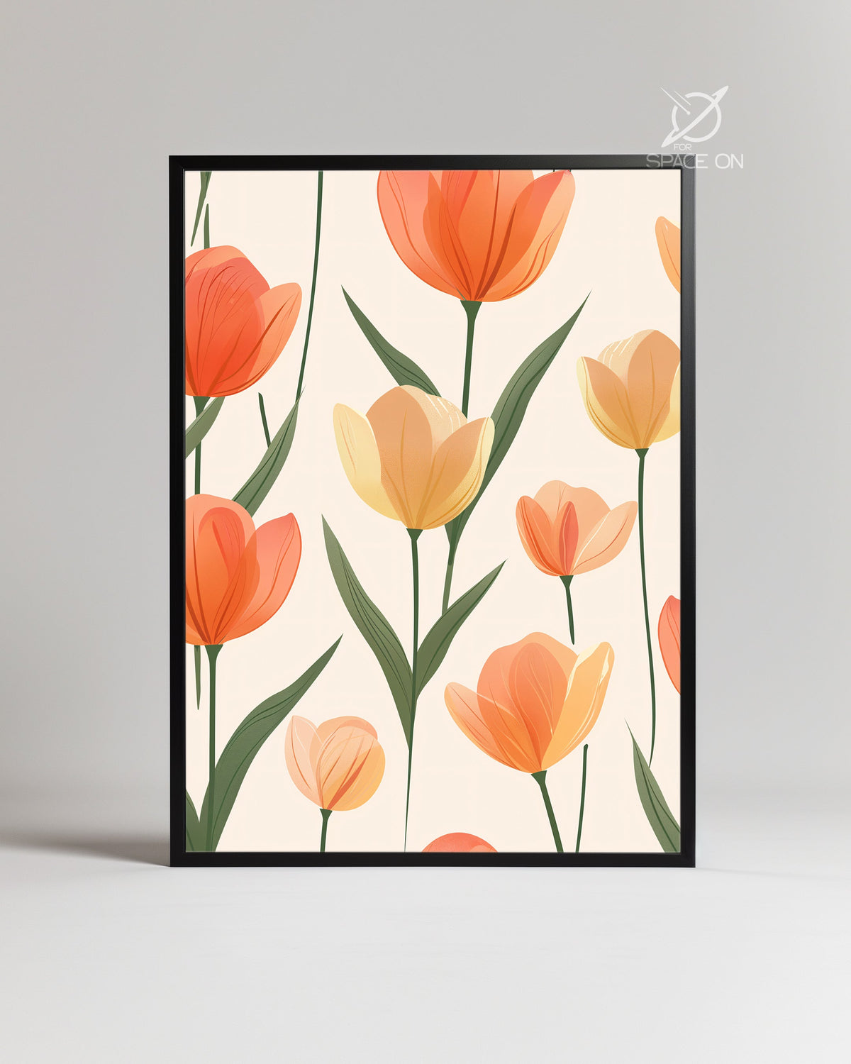 Terre Tulipe Poster Tablosu