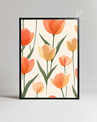 Terre Tulipe Poster Tablosu