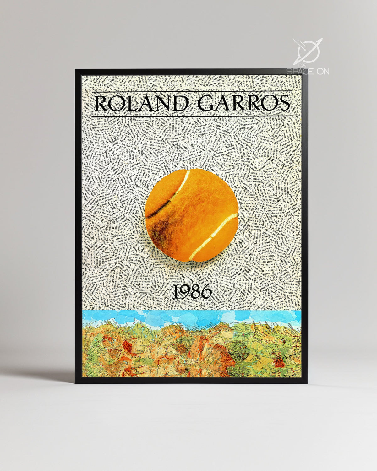 Text Ball Poster Tablosu