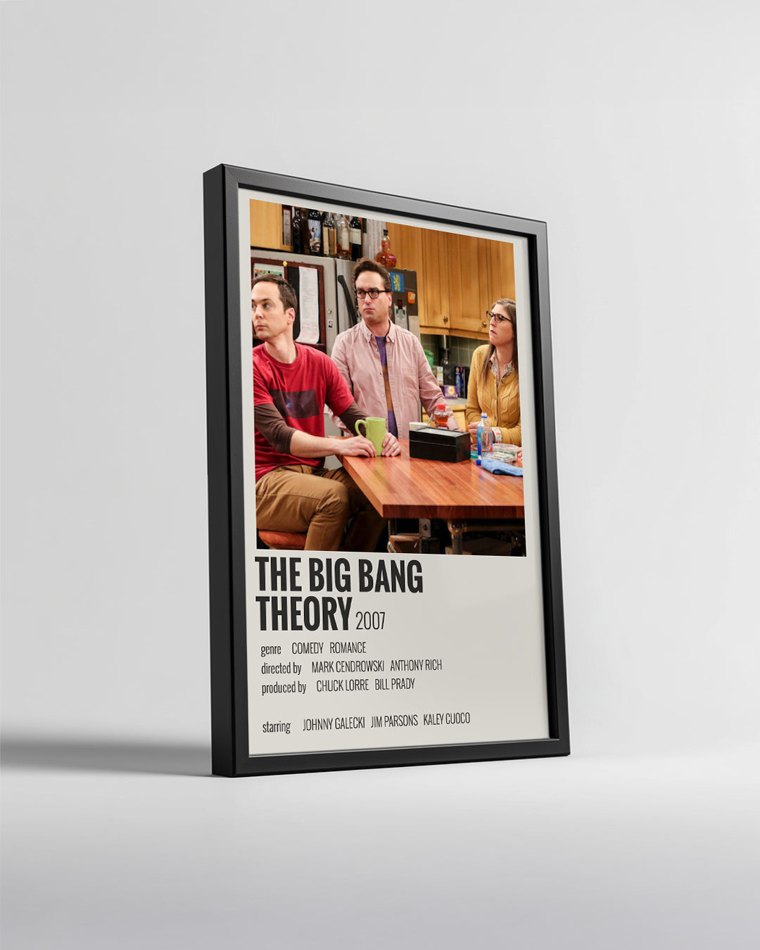 The Big Bang Theory Poster Tablosu