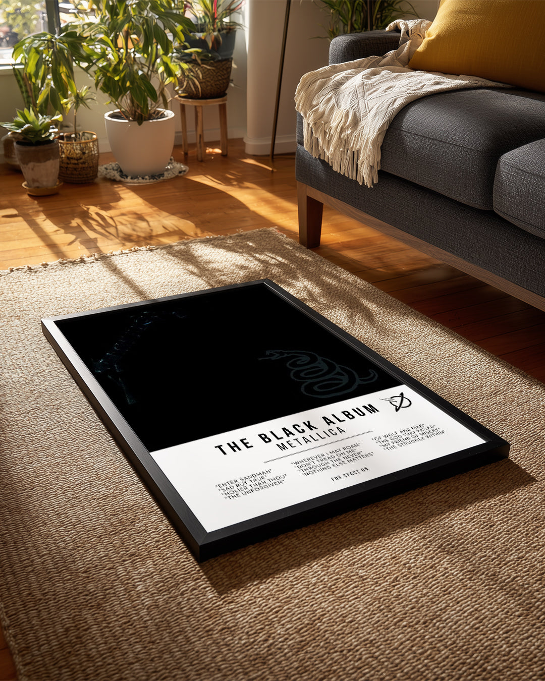 The Black Album - Metallica Poster Tablosu