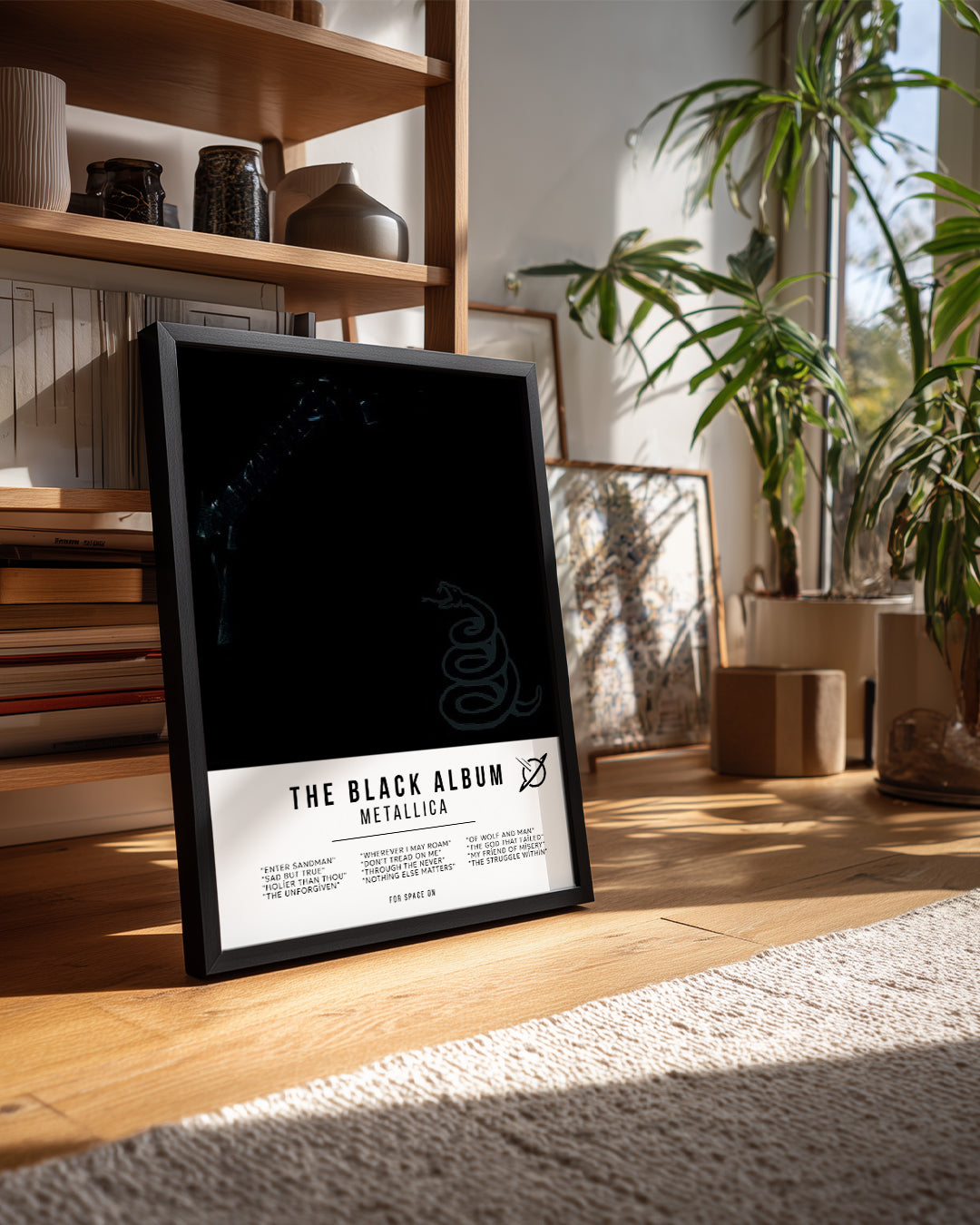 The Black Album - Metallica Poster Tablosu