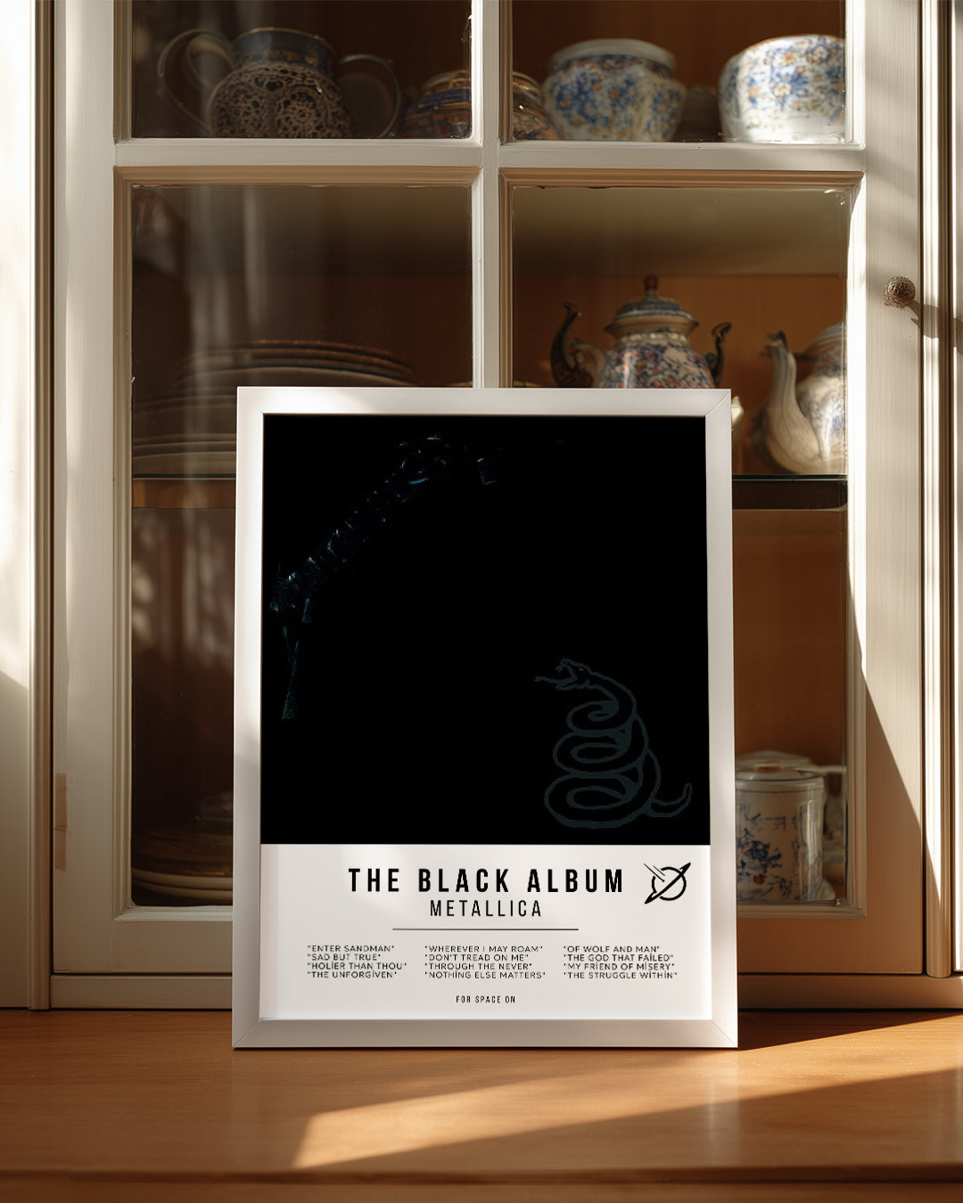 The Black Album - Metallica Poster Tablosu