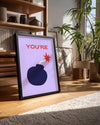 The Bomb Poster Tablosu