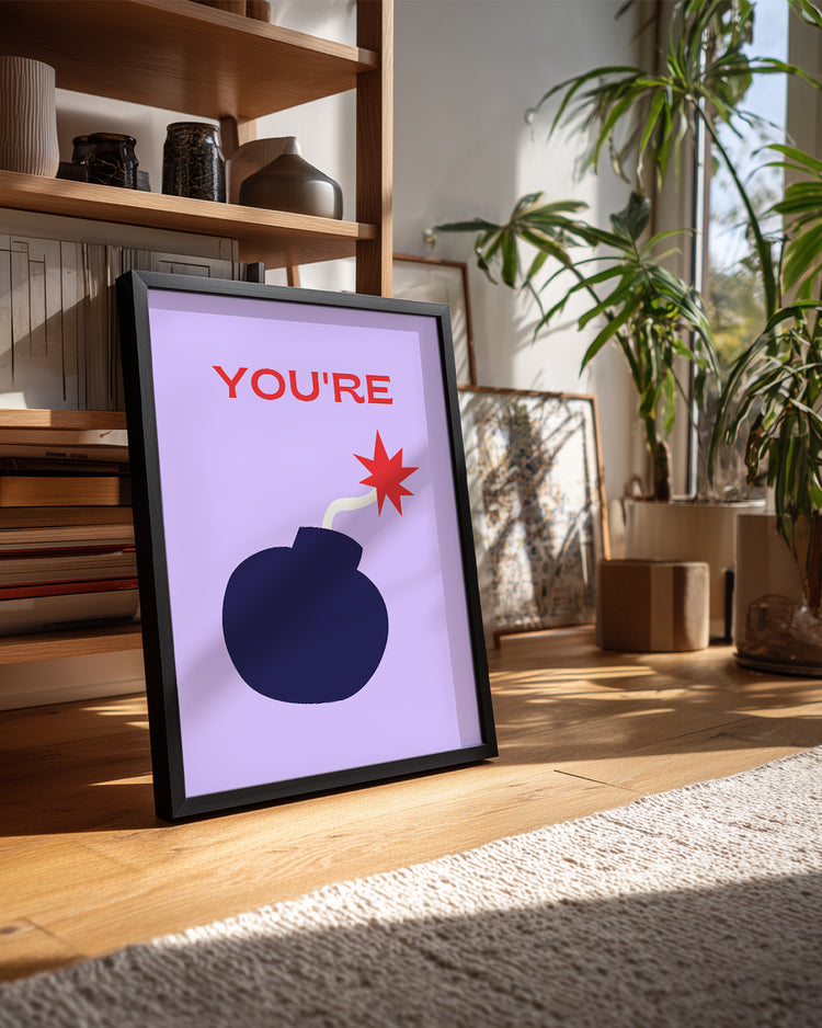 The Bomb Poster Tablosu