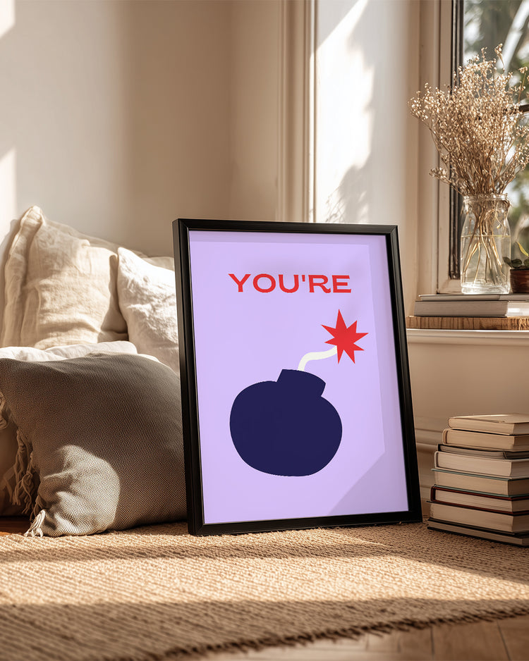 The Bomb Poster Tablosu