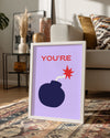 The Bomb Poster Tablosu