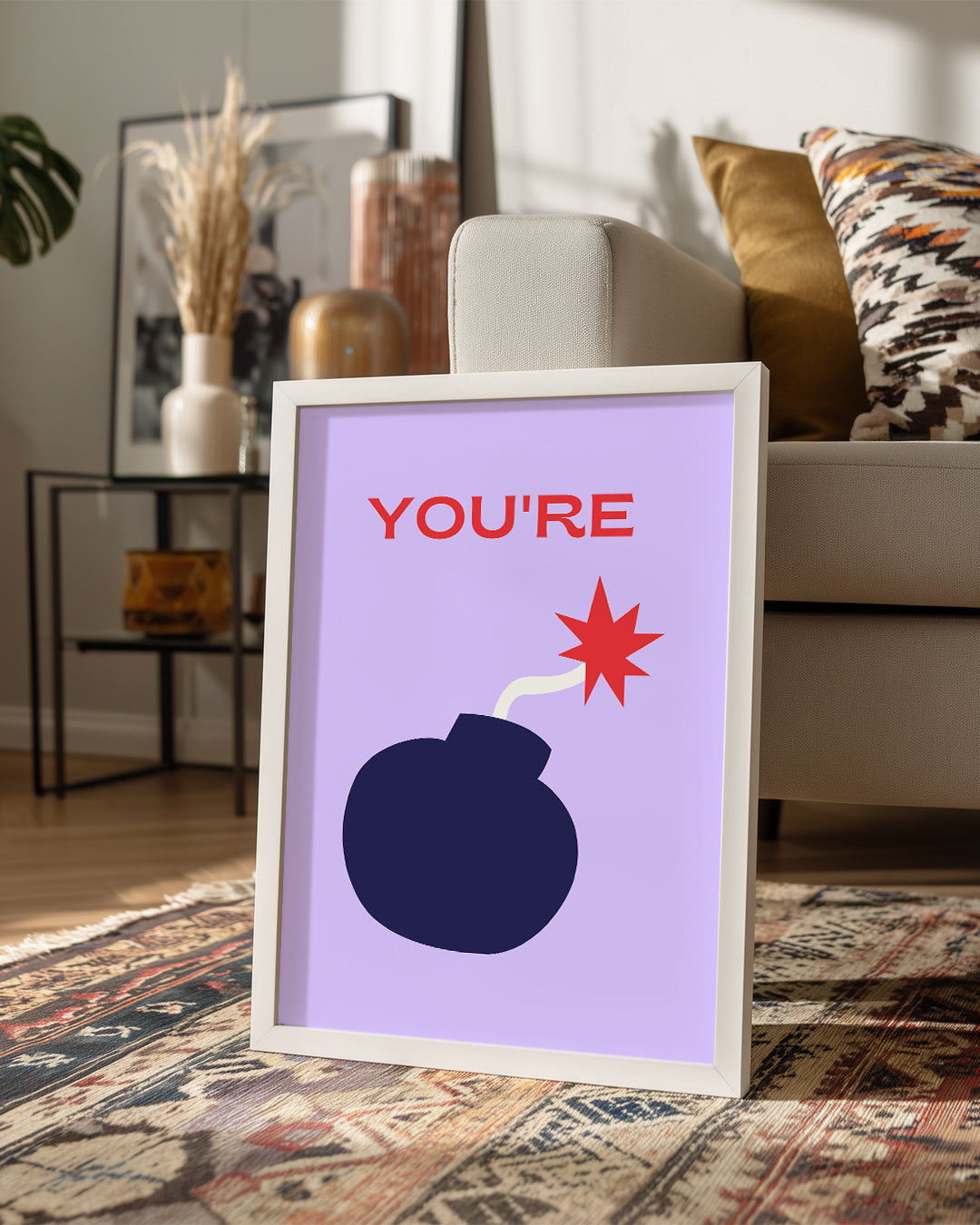 The Bomb Poster Tablosu